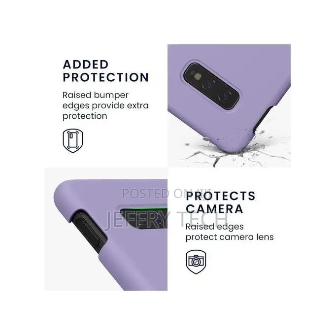Weart Silicone Case Microfiber Lining Cover for Galaxy S10e