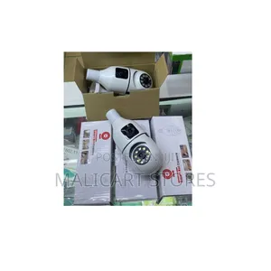 V380 PTZ Dual Lens Smart Bulb Camera