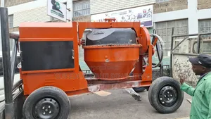 Titan Concrete Mixer--8hp Diesel Engine,500ltr Drum Capacity