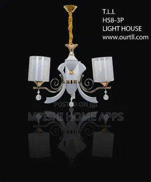 White And Gold Pendant Lights H58-3p
