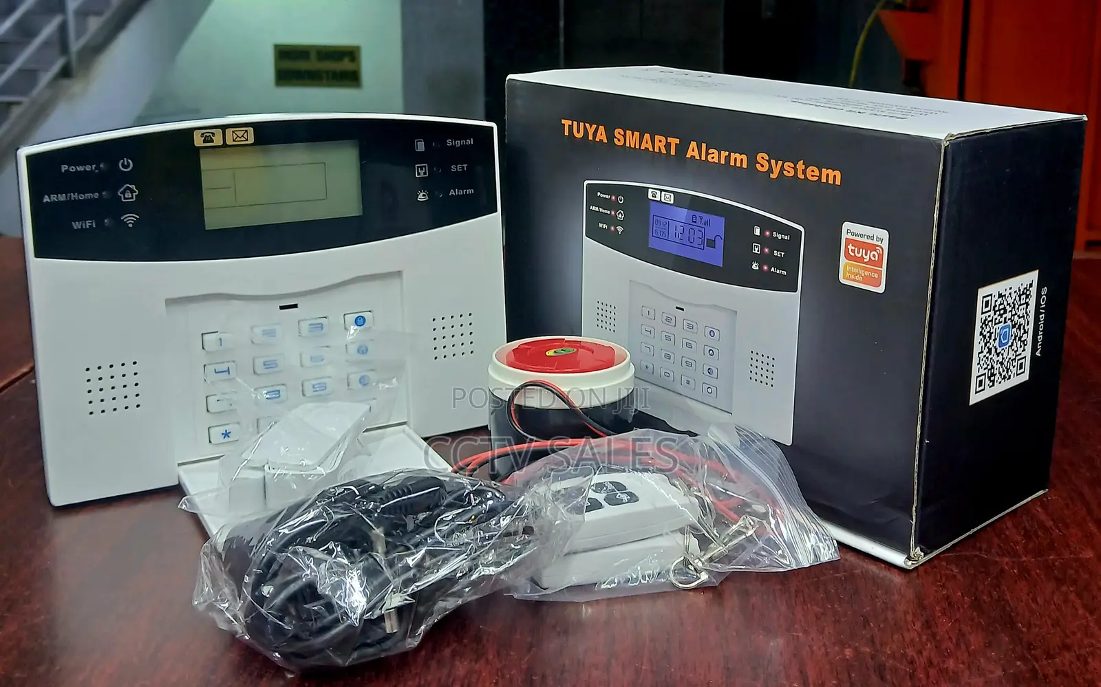 Tuya Alarm Security System That Supports Wireless Siren