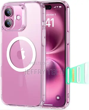 Yegoo Magnetic Phone Case for iPhone 16, Classic Hybrid
