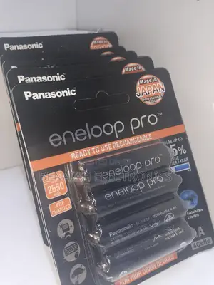 Rechargeable Panasonic Batteries 2550 Mah, Professional Use