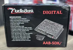 5-Way Audiobank Active Digital Crossover