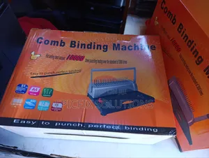Comb Binding Machine A4 and Easy to Punch