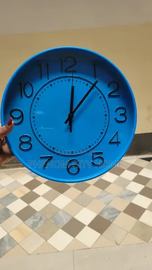 Solid Colour Wall Clocks Available