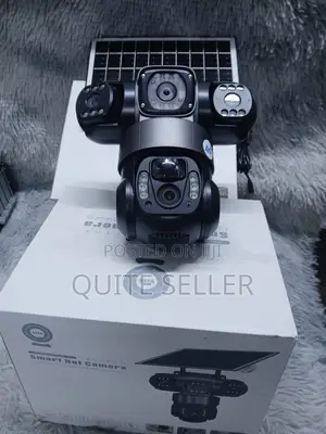 V380pro 4g Outdoor Solar Camera 6mp 3 Lens 3 Screens
