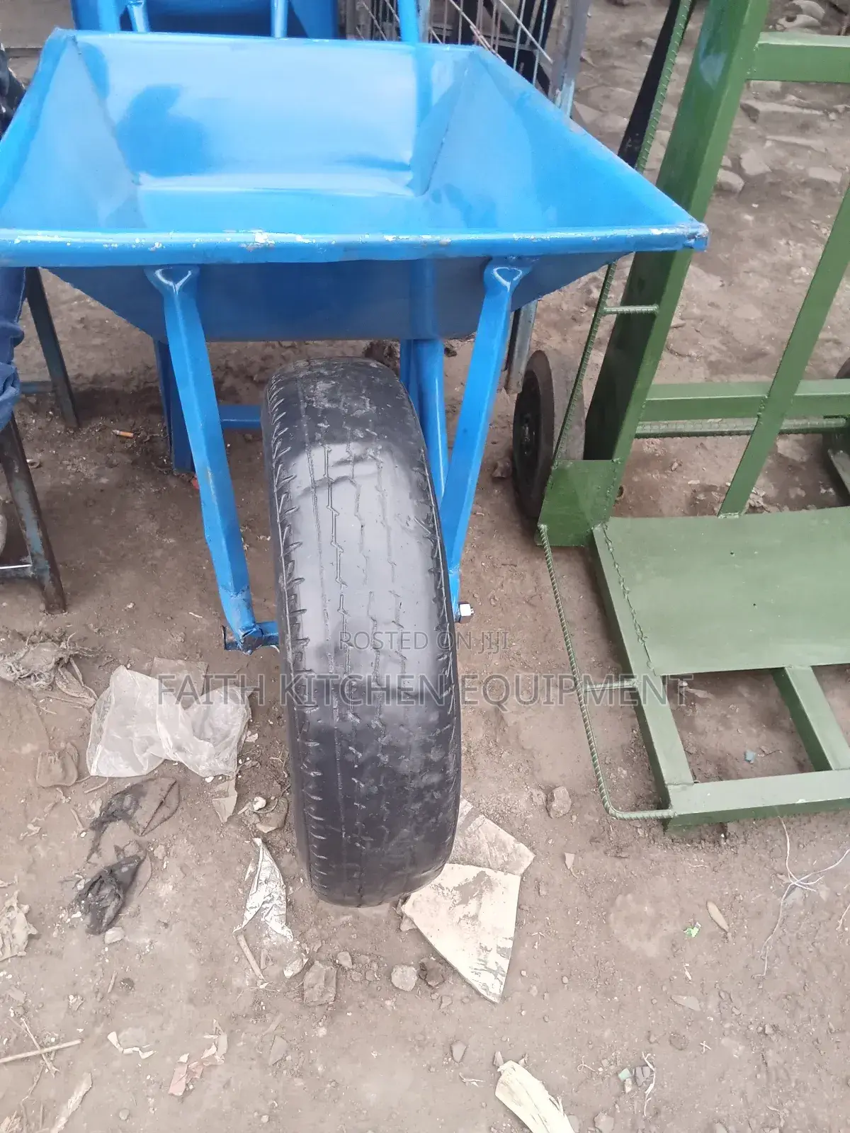 Blue Colour Wheelbarrows