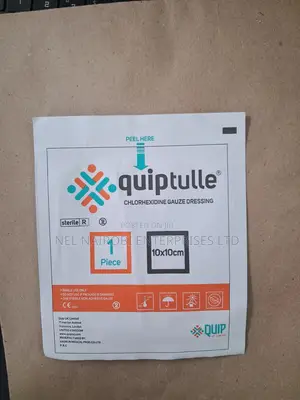 Quiptulle, Chlorhexidine Gauze Dressing 10x10cm (10pcs)