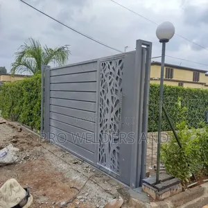 "Modern CNC Sliding Gate – Stylish, Strong Secure!"