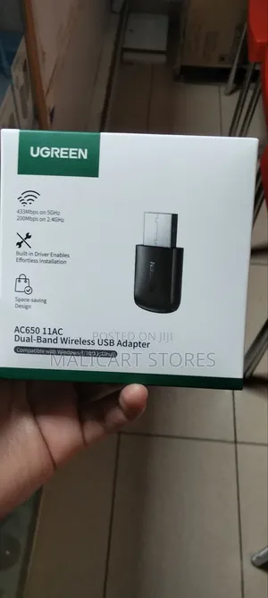 Ugreen Ac650 11ac Dual-Band Wireless Usb Adapter
