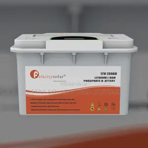 Felicity 12v 2.56kwh 200ah Lithium Battery