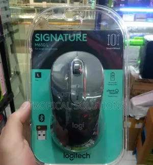 Logitech Signature M650l Wireless Mouse Graphite