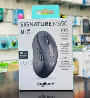 Logitech M650 Signature Bluetooth Mouse Graphite