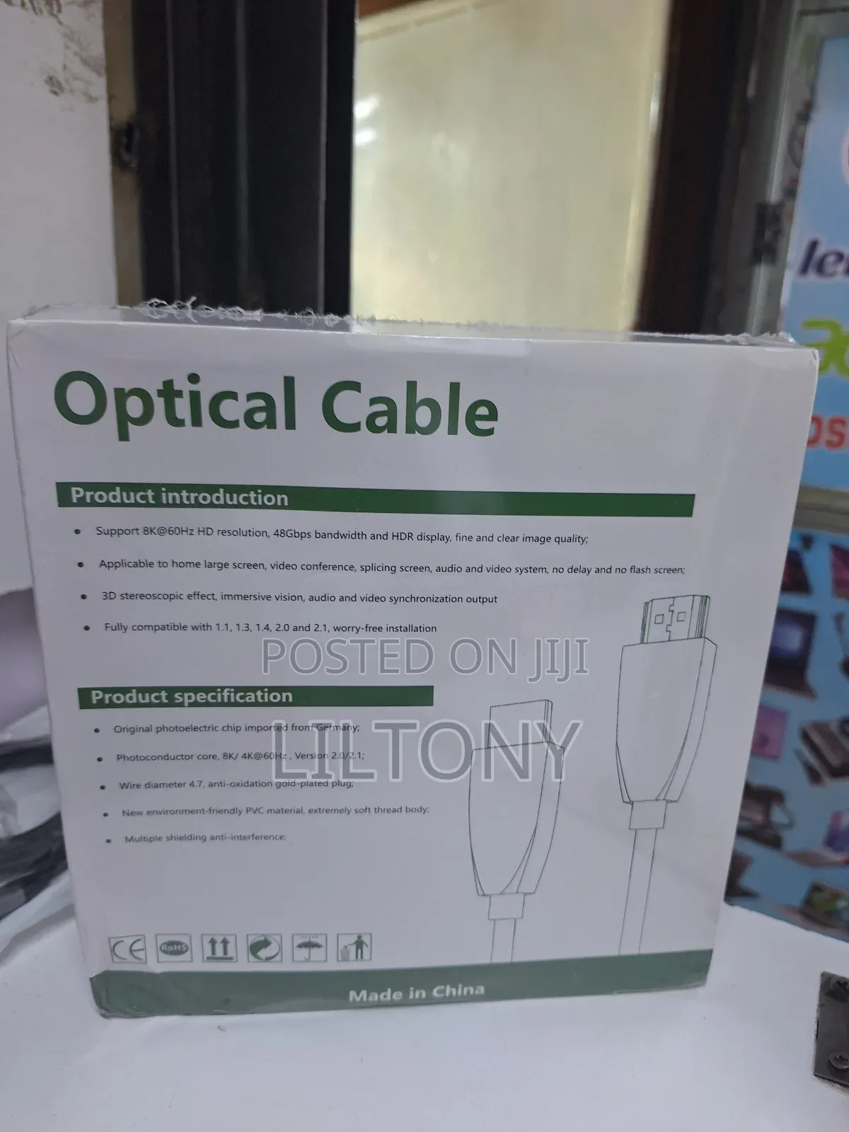 50mtrs Hdmi Over Active Fibre Optic Cable