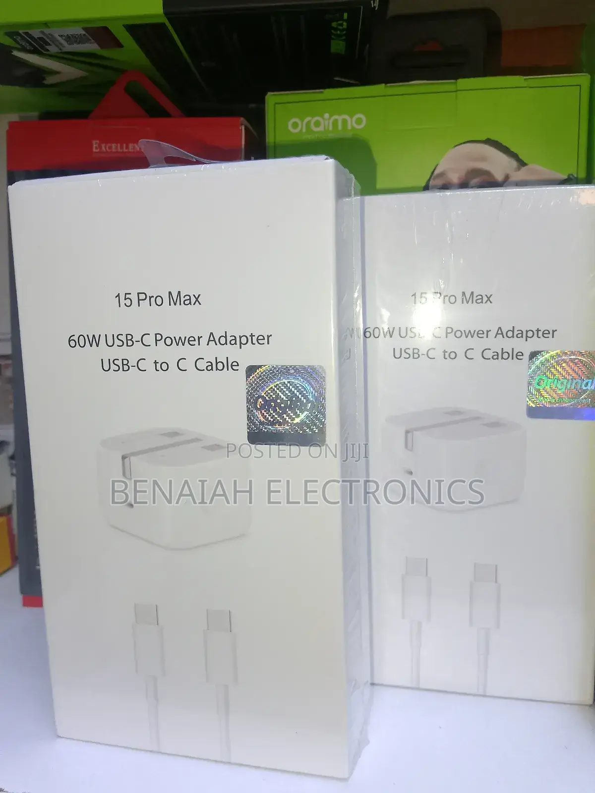 iPhone 15 Pro Max 60w Usb-C Power Adapter Usb-C C to C Cable