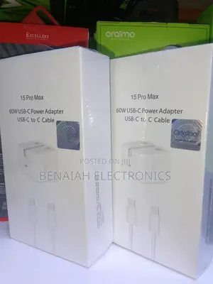 iPhone 15 Pro Max 60w Usb-C Power Adapter Usb-C C to C Cable