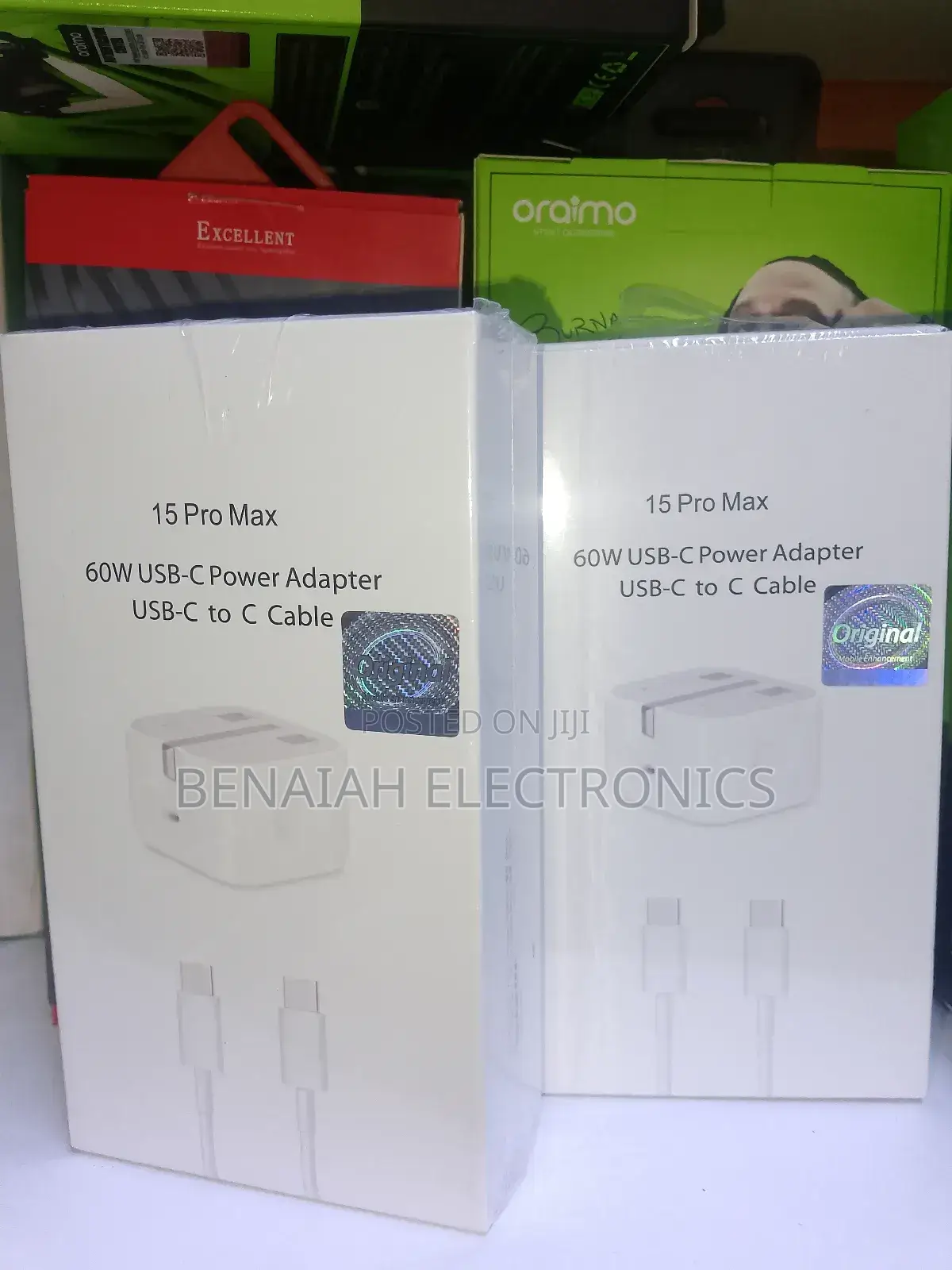 iPhone 15 Pro Max 60w Usb-C Power Adapter Usb-C C to C Cable