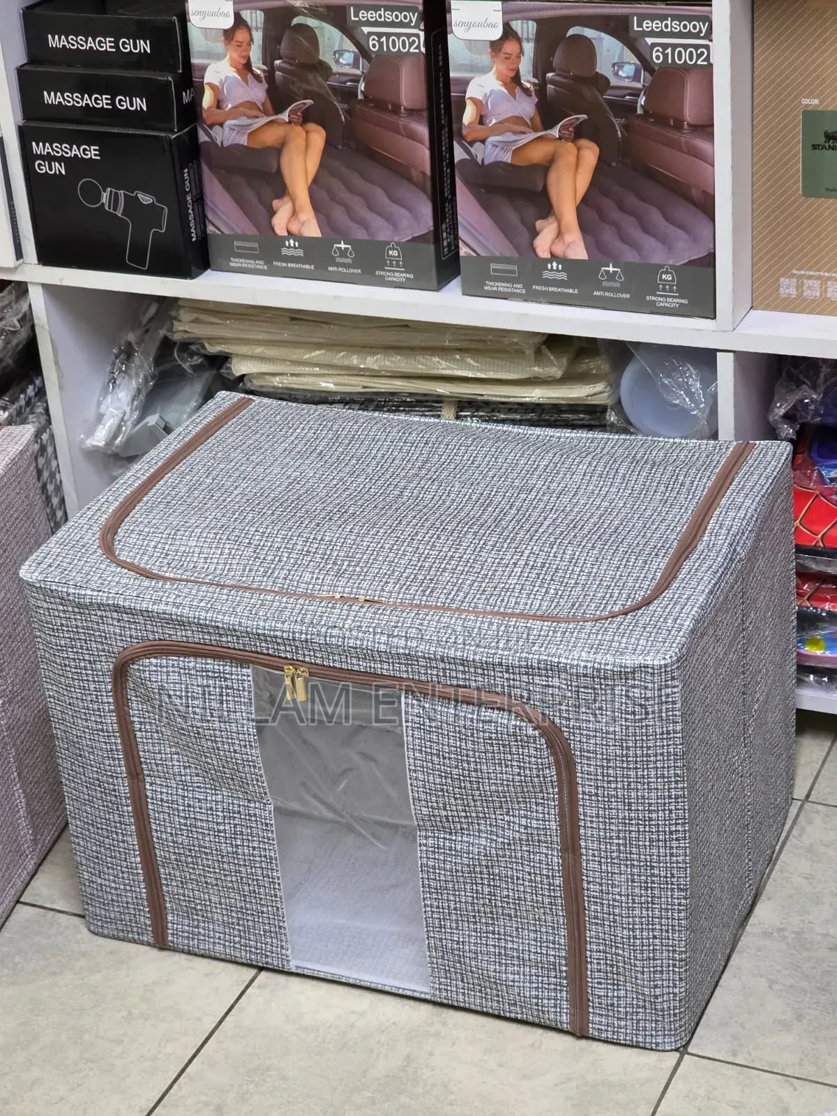 Largest Capacity Zipper Foldable Storage Box