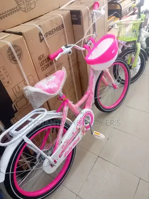 Kids Pink Mountain Bikes Size 20"