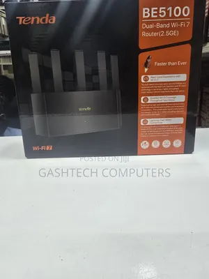 Tenda Be5100 Dual Band Wi-Fi 7 Router (2.5ge)