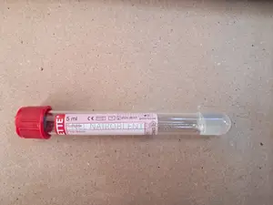 Cat Serum Sep. Clot Activator, Red Cap-Yellow Ring (50's)