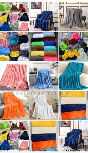 High Quality Plain Soft Fleece Blanket