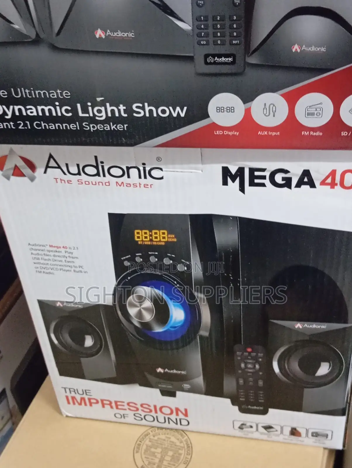 Audionic Mega-40 Speaker 2.1