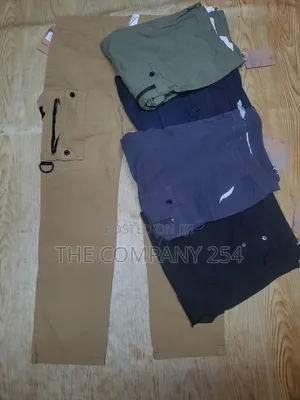 Quality Hard Khaki Made Side Pocket Cargo Pants Trouser