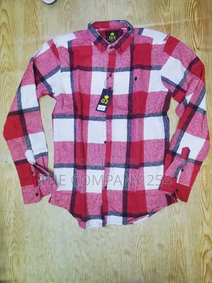 Quality Cotton Checked Long-Sleeved Flannel Unisex Shirts
