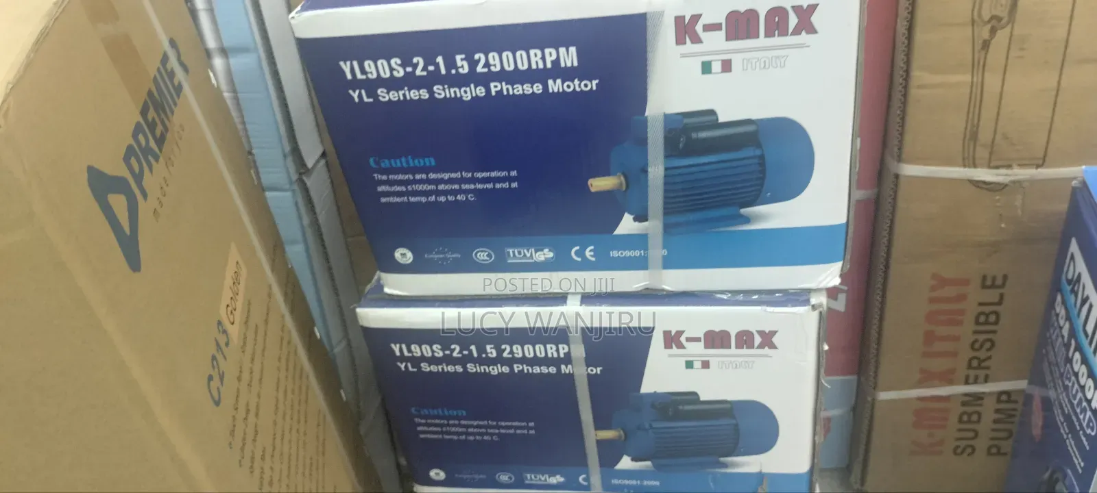 Single Phase 2hp Electric Motor/ Motor 2hp
