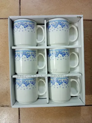6pc Ceramic Tea Mug/Hotel Tea Cups/Kaulo Cup