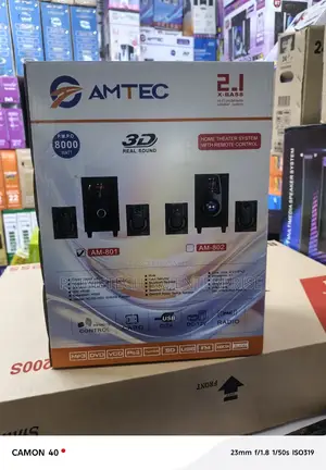 Amtec 2.1 Woffer Ac/Dc Am-801