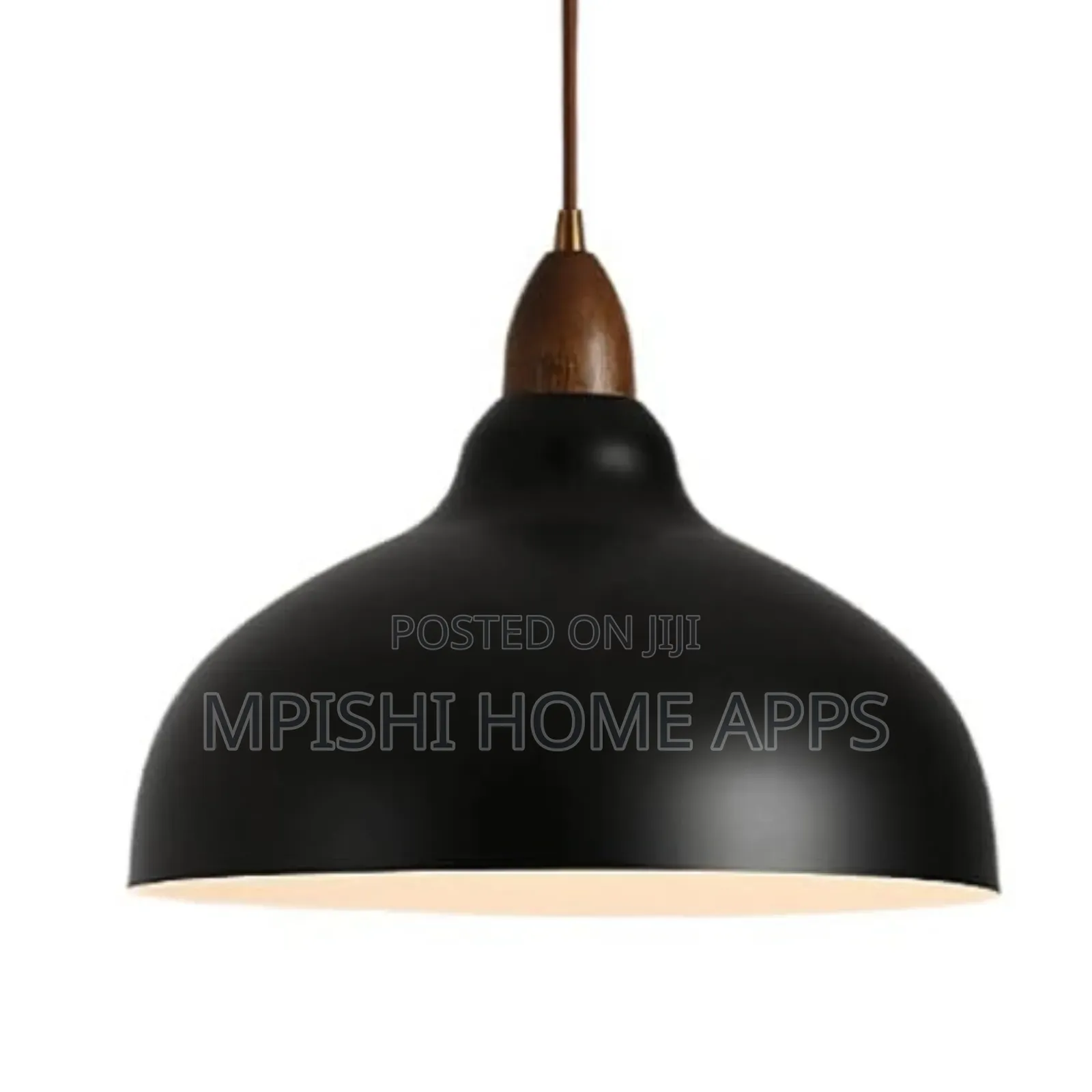 Minimalist Style Pendant Light - Black