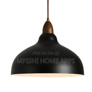 Minimalist Style Pendant Light - Black