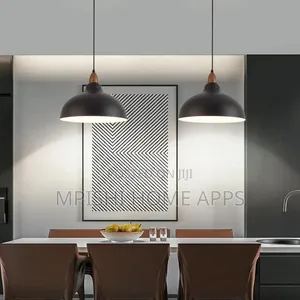 Minimalist Style Pendant Light - Black