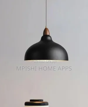 Minimalist Style Pendant Light - Black