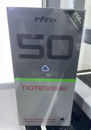 New Infinix Note 50s 256 GB Black