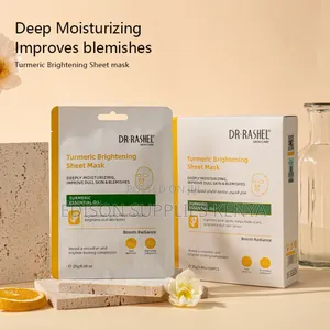 Dr. Rashel Tumeric Sheet Mask for Dark Spots and Uneven Tone