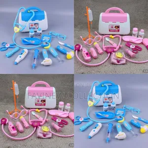 17pcs/ Set Children Medical Playset Doctor's Pretend Kit