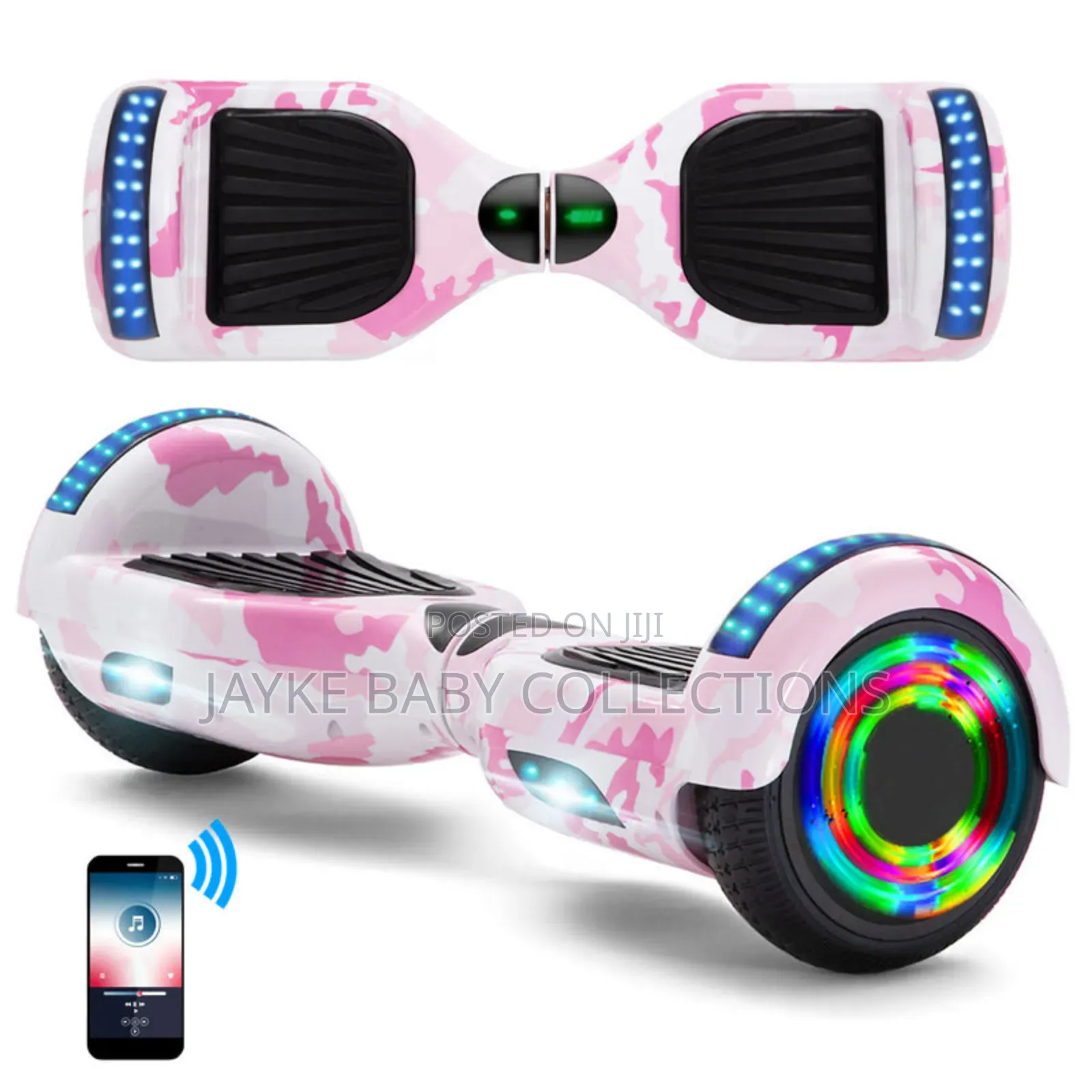 Hoverboard Self-Balancing Scooter Bluetooth Led Lights