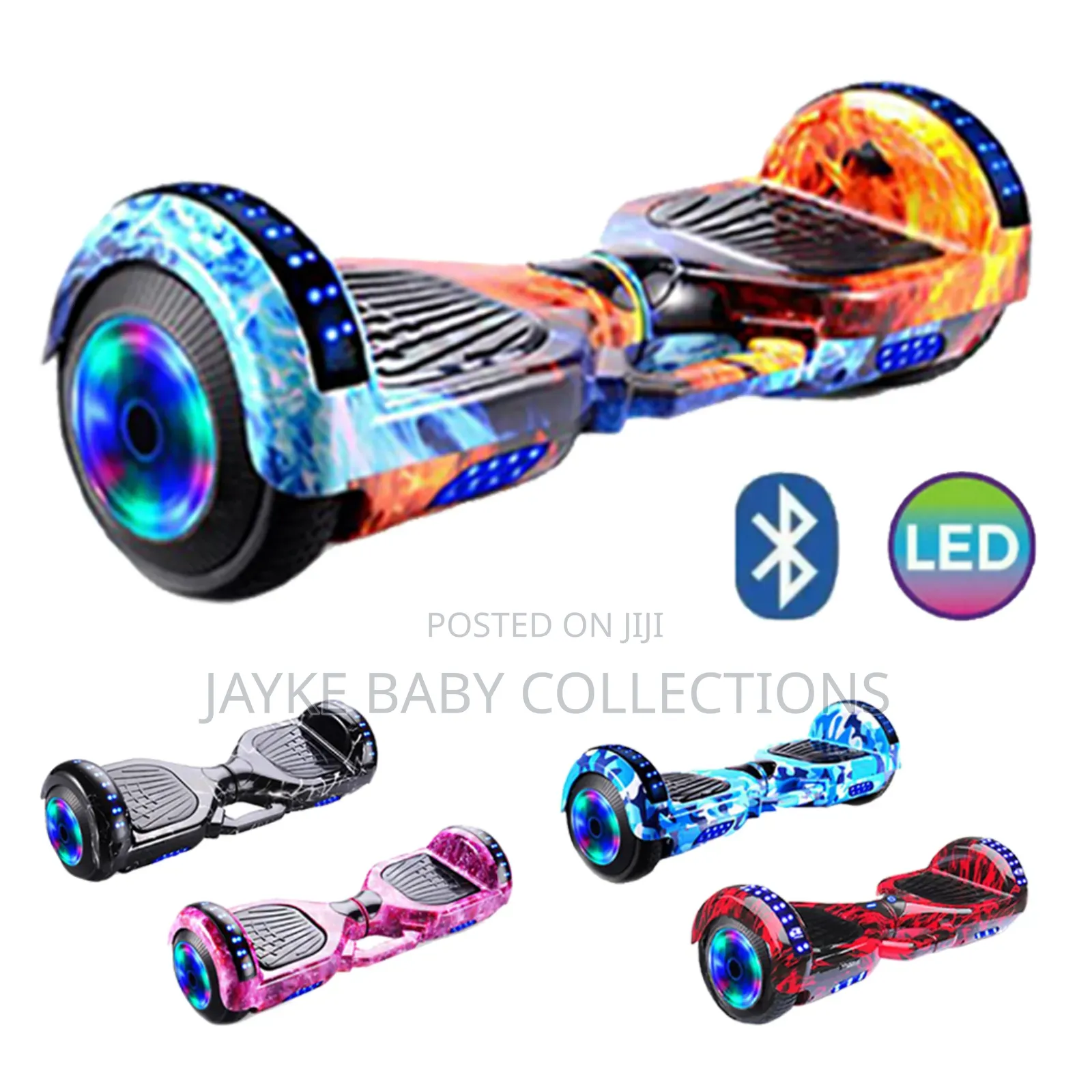 Hoverboard Self-Balancing Scooter Bluetooth Led Lights