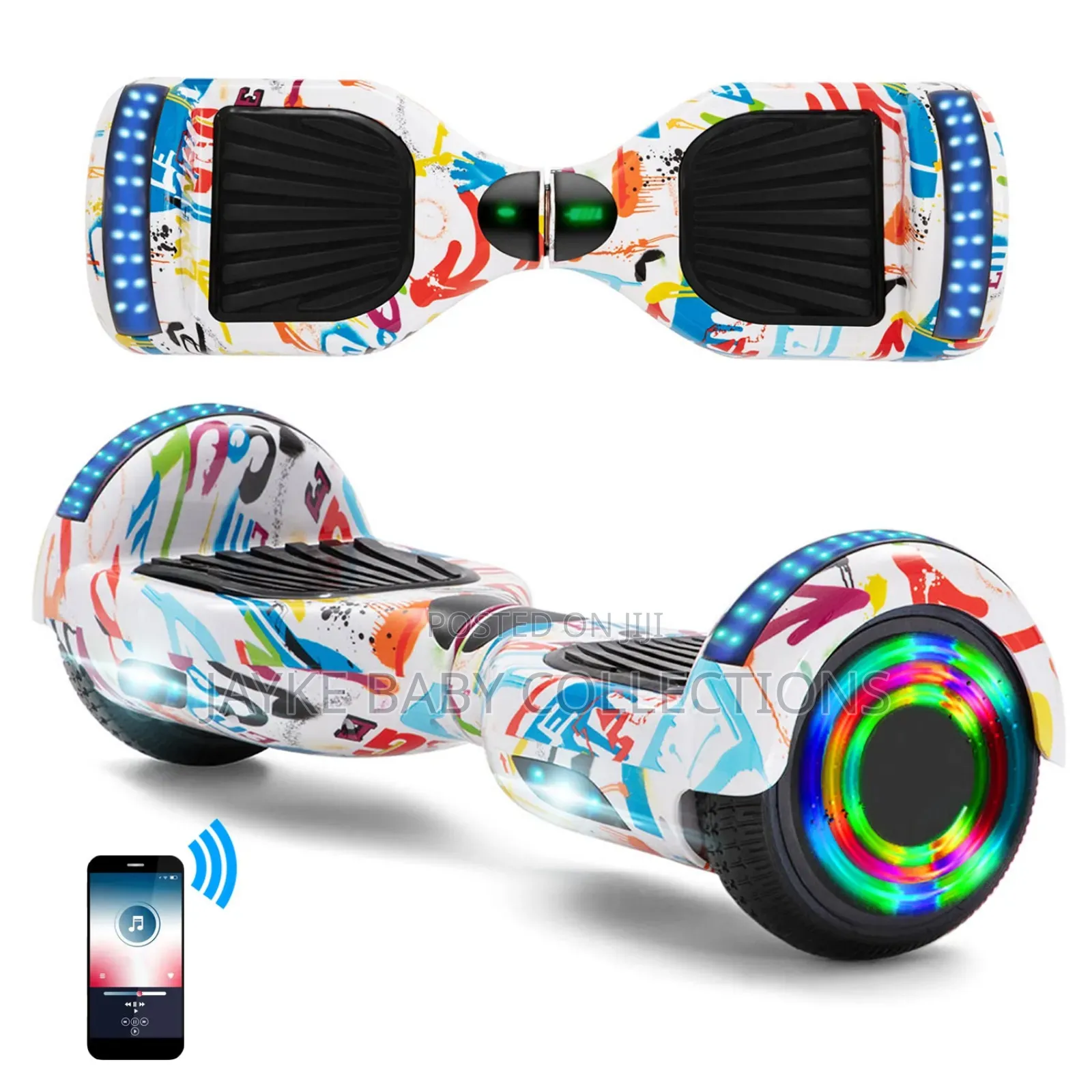 Hoverboard Self-Balancing Scooter Bluetooth Led Lights
