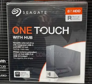 Seagate One Touch 8 Tb Hub Desktop External Hard Drive