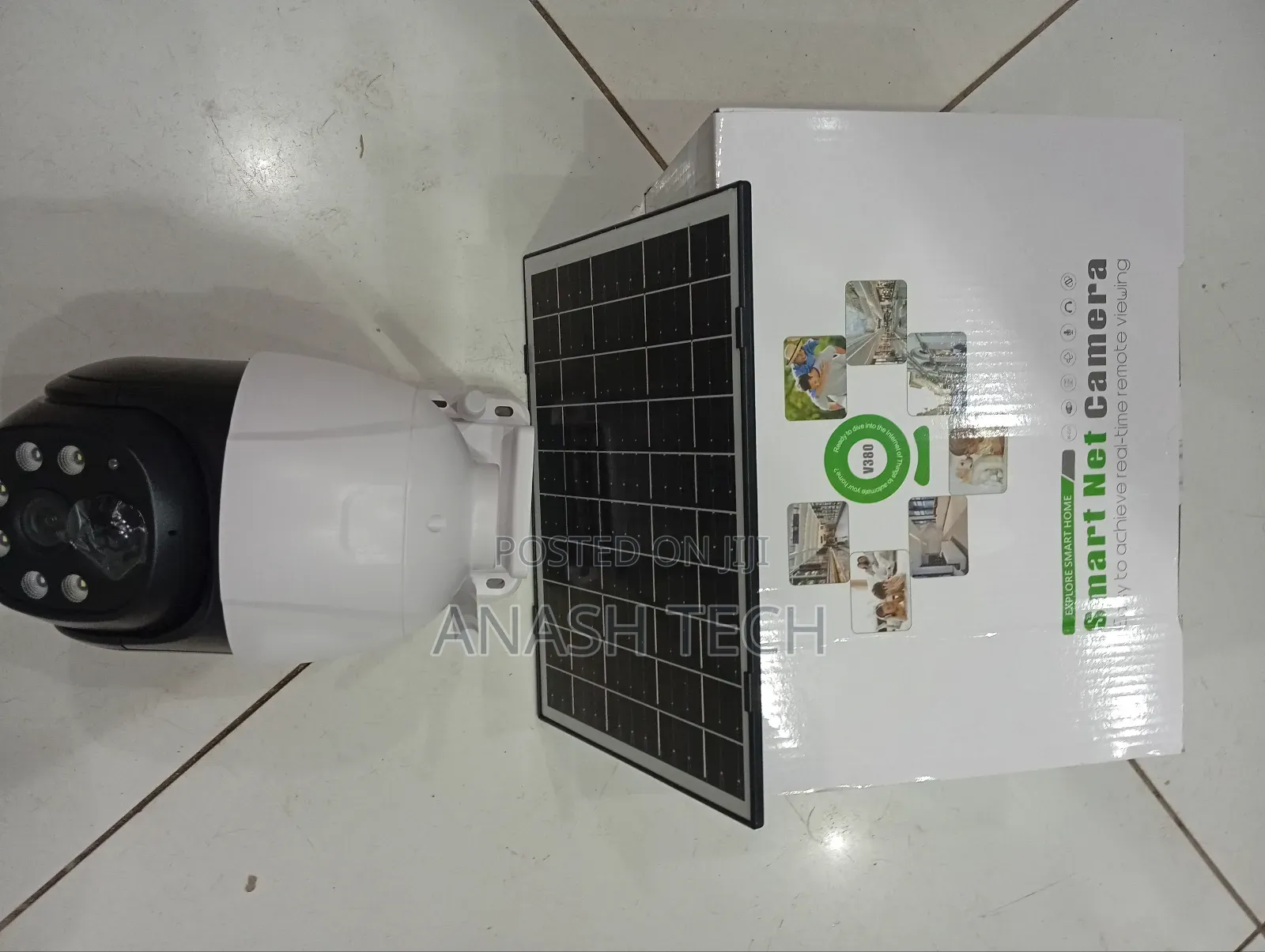 Single Lens V380 Solar Camera PTZ