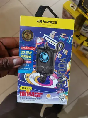 Awei P23k 10000mah 2.4a Fast Charging Power Bank
