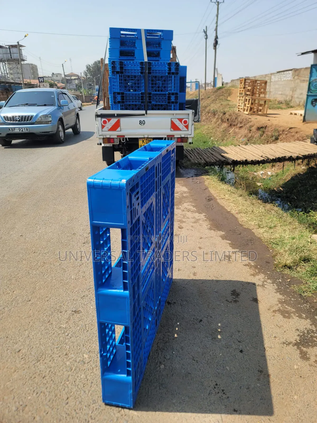 Blue Plastic Pallets