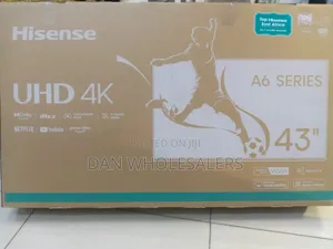 Ultra Hd Hisense Smart Tv 43” – Hdmi, Usb, Wi-Fi Enabled
