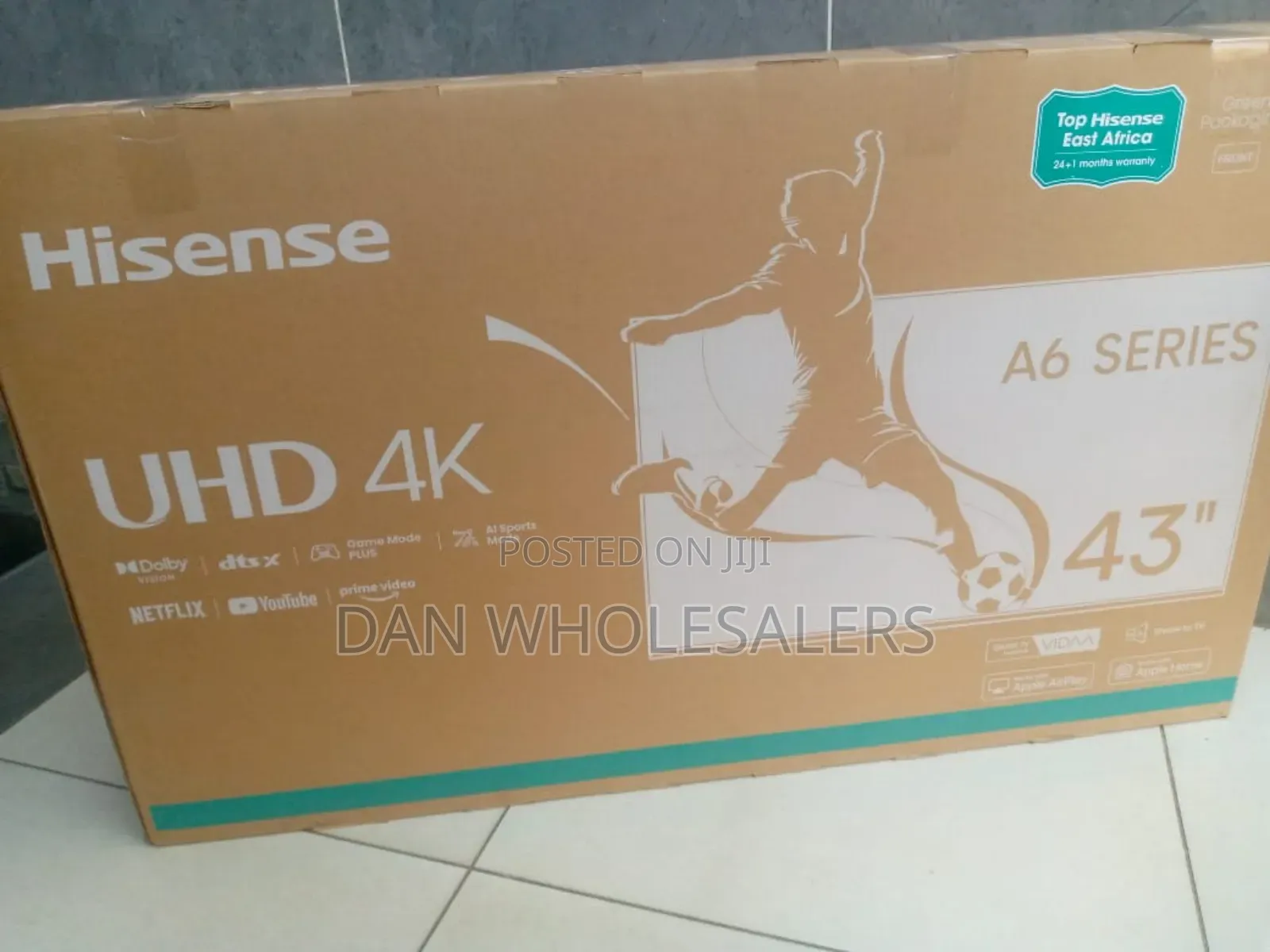 Energy-Efficient Smart Tv – Hisense A6 43”