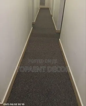 House Corridor Seamless Stylish Grey Wall to Wall Carpets